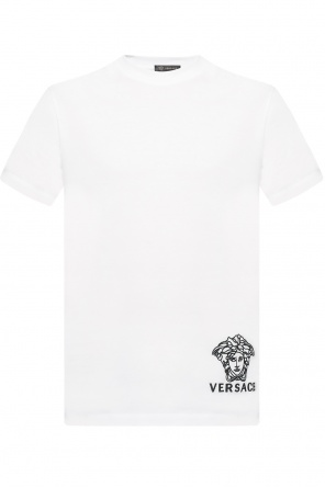 Logo-embroidered t-shirt, zdjęcie 1 Logo-embroidered t-shirt od Versace